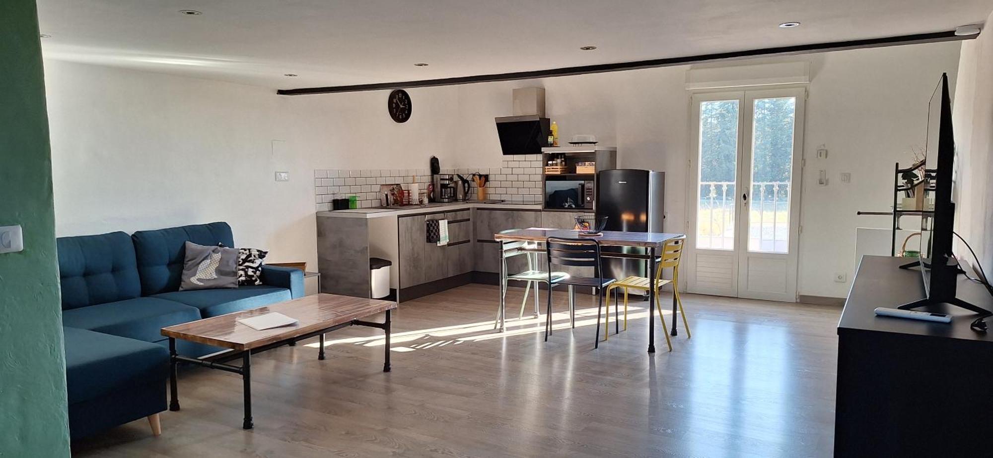 Апартаменты Loft En Duplex Au Mas De La Restanque Монтё Экстерьер фото