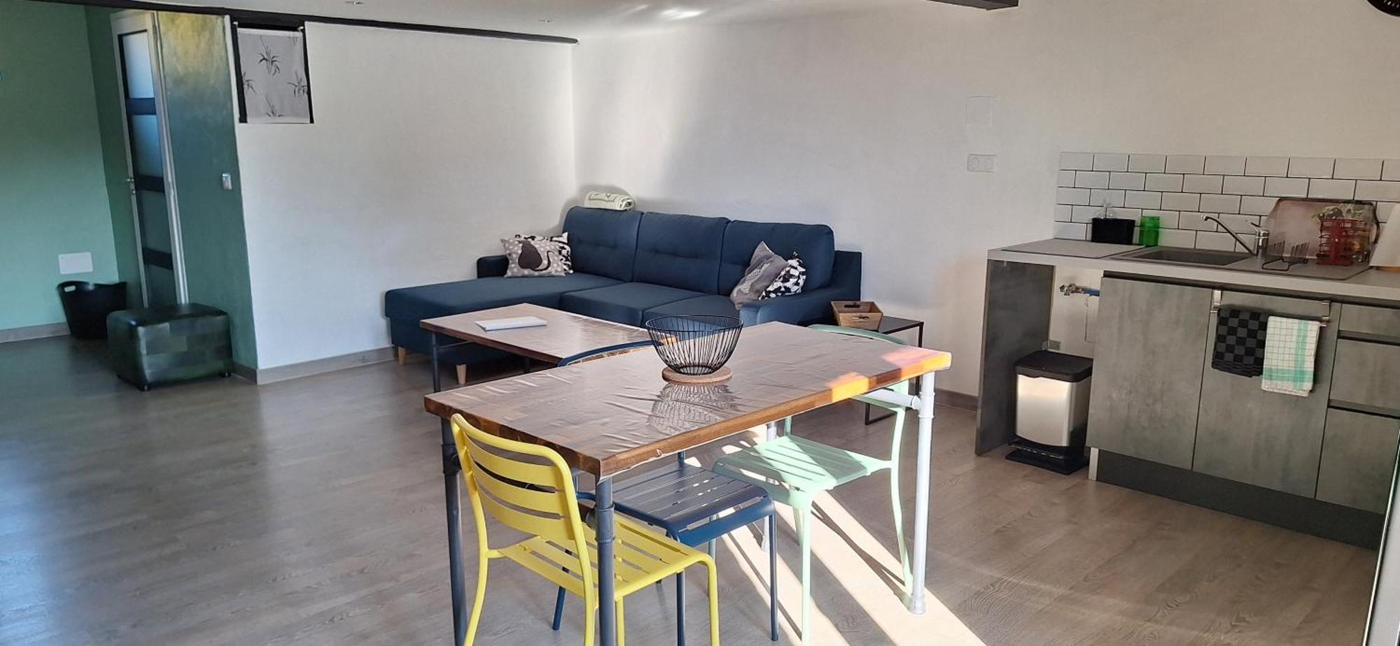 Апартаменты Loft En Duplex Au Mas De La Restanque Монтё Экстерьер фото
